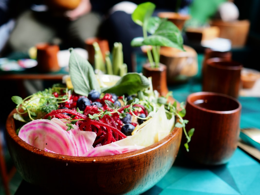 Piatti vegani colorati e nutrienti